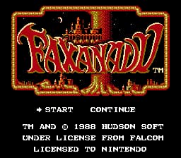 Faxanadu (Europe)