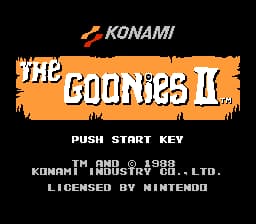 Goonies II, The (Europe)