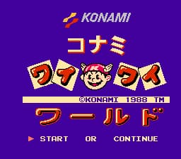 Konami Wai Wai World (Japan)