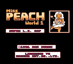 L.A Cop - Miss. Peach World (Japan) (Unl)