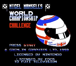 Nigel Mansell's World Championship Racing (USA)