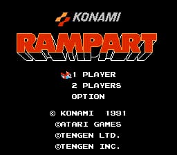 Rampart (Japan) (Konami)