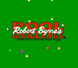 Robert Byrne's Pool Challenge (USA) (Proto) (Unl)