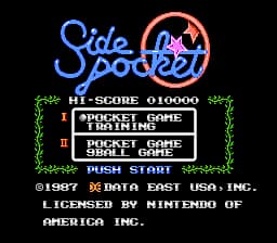 Side Pocket (USA)