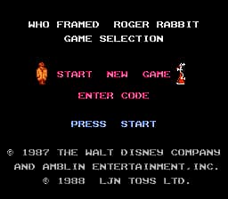 Who Framed Roger Rabbit (USA)