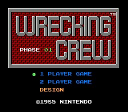 Wrecking Crew (World) (Virtual Console)