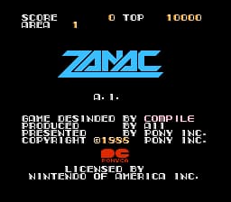 Zanac (USA)