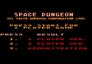 Space Dungeon (USA)