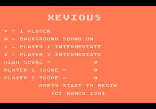Xevious (USA) (Proto)