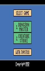 2 Pak Special Blue - Dungeon Master,Creature Strike (1992) (PAL) [!]