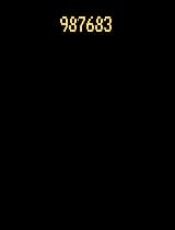 Double-Height 6-Digit Score Display (2001) (AD)