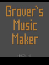 Grover's Music Maker (Atari) (Prototype) (PAL)