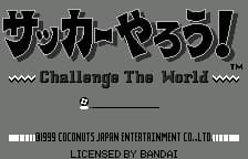 Soccer Yarou! - Challenge the World (Japan)
