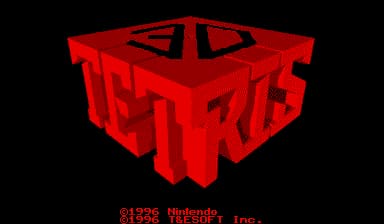 3-D Tetris (USA)