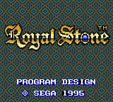 Royal Stone - Hirakareshi Toki no Tobira (Japan)