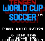Tengen World Cup Soccer (USA, Europe)