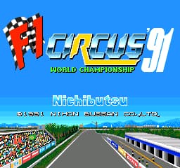 F1 Circus '91 - World Championship (Japan)