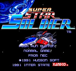 Super Star Soldier (USA)