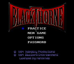 Blackthorne (USA)