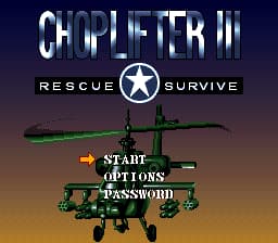 Choplifter III - Rescue-Survive (Japan) (En)