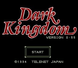 Dark Kingdom (Japan) (Beta)