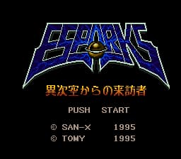 Esparks - Ijikuu kara no Raihousha (Japan)