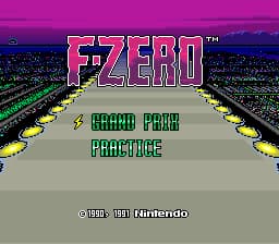 F-Zero (USA, Europe) (Virtual Console, Classic Mini, Switch Online)