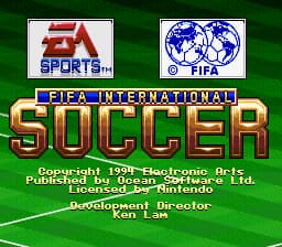 FIFA International Soccer (Europe)