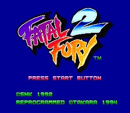 Fatal Fury 2 (Europe)