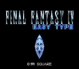 Final Fantasy IV - Easy Type (Japan)