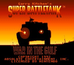 Garry Kitchen's Super Battletank - War in the Gulf (USA) (Rev 1)