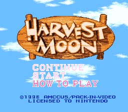 Harvest Moon (Europe)