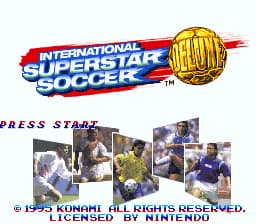 International Superstar Soccer Deluxe (Europe) (Beta)
