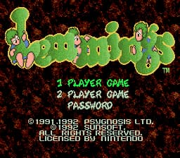 Lemmings (USA) (Rev 1)