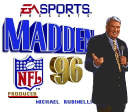 Madden NFL 96 (USA) (Sample)