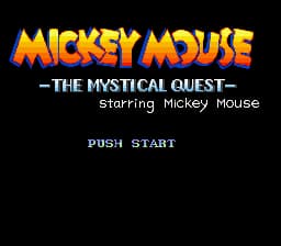 Magical Quest Starring Mickey Mouse, The (USA) (Beta 1) (1992-05-21)
