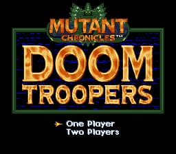 Mutant Chronicles - Doom Troopers (USA) (Beta 1)