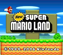 New Super Mario Land (Japan) (Aftermarket) (Unl)