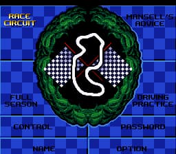 Nigel Mansell F-1 Challenge (Japan)