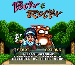 Pocky & Rocky (Europe)