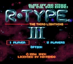 R-Type III (USA) (Virtual Console)