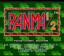 Ranma 1-2 (Europe)