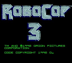 RoboCop 3 (Europe)