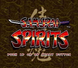 Samurai Spirits (Japan) (Beta)