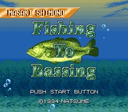 Shimono Masaki no Fishing to Bassing (Japan)