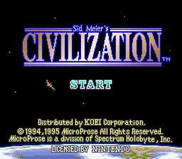 Sid Meier's Civilization (USA)