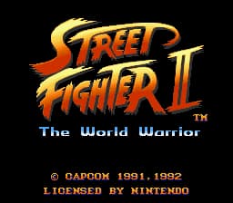 Street Fighter II (Europe)