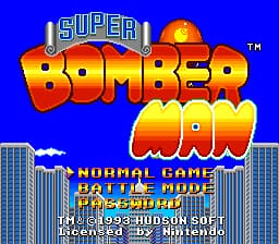Super Bomberman (USA) (Beta) (1993-05-11)