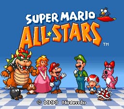 Super Mario All-Stars (USA, Europe) (Switch Online)