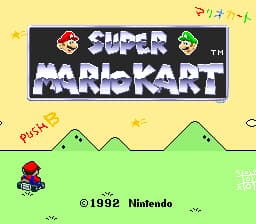 Super Mario Kart (Japan)